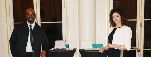 ÉLÉPHISSE luxury handbag showcased at Viktory Paris Vision dinner in Paris