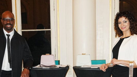 ÉLÉPHISSE luxury handbag showcased at Viktory Paris Vision dinner in Paris