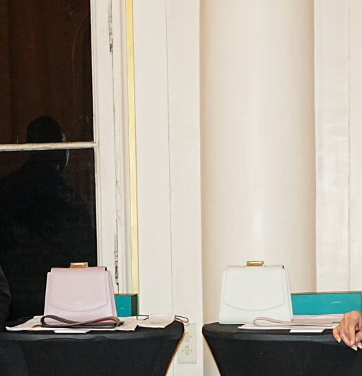 ÉLÉPHISSE luxury handbag showcased at Viktory Paris Vision dinner in Paris